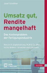 Umsatz gut, Rendite mangelhaft - das Kostenproblem der Fertigungsindustrie - Josef Schöttner