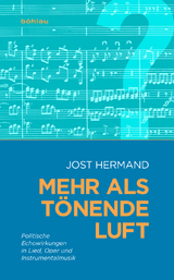 Mehr als tönende Luft - Jost Hermand