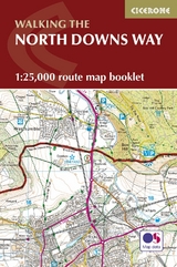 North Downs Way Map Booklet - Kev Reynolds