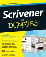 Scrivener For Dummies - Gwen Hernandez