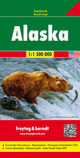 Alaska, Autokarte 1:1,5 Mio - 