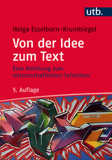 Von der Idee zum Text - Helga Esselborn-Krumbiegel