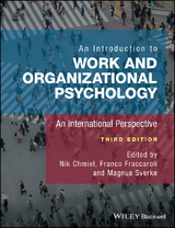 An Introduction to Work and Organizational Psychology - 