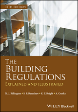 The Building Regulations - M. J. Billington, S. P. Barnshaw, K. T. Bright, A. Crooks