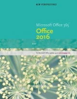 New Perspectives Microsoft® Office 365 & Office 2016 - Parsons, June Jamrich; Ruffolo, Lisa; Romer, Robin; Oja, Dan