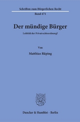 Der mündige Bürger. - Matthias Rüping