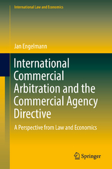 International Commercial Arbitration and the Commercial Agency Directive - Jan Engelmann