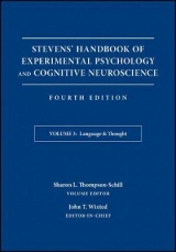 Stevens' Handbook of Experimental Psychology and Cognitive Neuroscience, Language and Thought - Thompson-Schill, Sharon L.