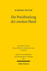 Die Preisbindung der zweiten Hand - Mareike Walter