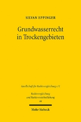 Grundwasserrecht in Trockengebieten - Silvan Eppinger