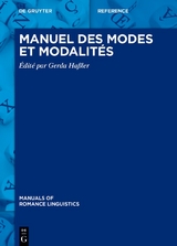 Manuel des modes et modalités - 