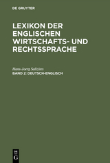 Deutsch-Englisch - Hans-Joerg Salízites