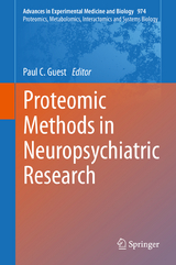 Proteomic Methods in Neuropsychiatric Research - 