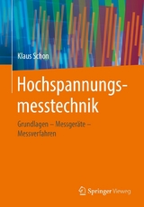 Hochspannungsmesstechnik -  Klaus Schon