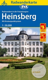 Radwanderkarte BVA Radwandern in der Freizeitregion Heinsberg 1:50.000, reiß- und wetterfest und mit GPS-Track-Download der ausgeschilderten Routen - 