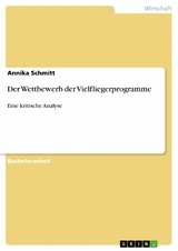 Der Wettbewerb der Vielfliegerprogramme -  Annika Schmitt