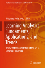 Learning Analytics: Fundaments, Applications, and Trends - 