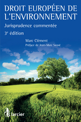 Droit européen de l''environnement -  Marc Clement