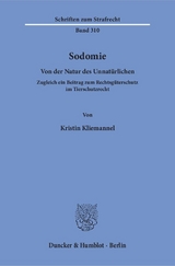 Sodomie. - Kristin Kliemannel