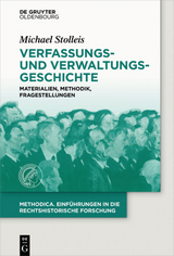 Verfassungs- und Verwaltungsgeschichte - Michael Stolleis