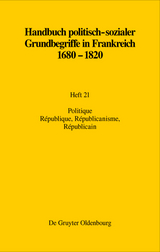 Politique. République, Républicanisme, Républicain - Raymonde Monnier, Martin Papenheim