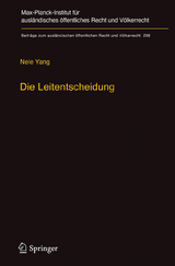 Die Leitentscheidung - Nele Yang