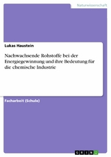 Nachwachsende Rohstoffe bei der Energiegewinnung und ihre Bedeutung für die chemische Industrie - Lukas Haustein