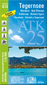 ATK25-Q12 Tegernsee (Amtliche Topographische Karte 1:25000)