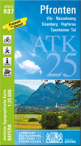 ATK25-R07 Pfronten (Amtliche Topographische Karte 1:25000)