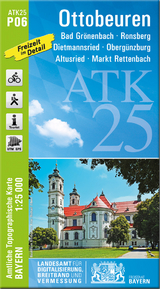 ATK25-P06 Ottobeuren (Amtliche Topographische Karte 1:25000)