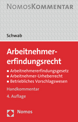 Arbeitnehmererfindungsrecht - Brent Schwab