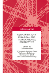 German History in Global and Transnational Perspective - 