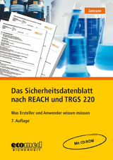 Das Sicherheitsdatenblatt nach REACH und TRGS 220 - Gabriele Janssen