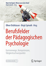 Berufsfelder der Pädagogischen Psychologie - 