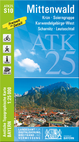 ATK25-S10 Mittenwald (Amtliche Topographische Karte 1:25000)