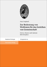 Zur Bedeutung von Wohltaten für das Gedeihen von Gemeinschaft - Antje Junghanß