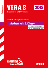 Lösungen zu VERA 8 Testheft 1: Haupt-/Realschule - Mathematik - 