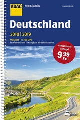 ADAC Kompaktatlas Deutschland 2018/2019 1:300 000 - 