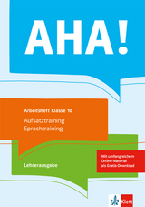 AHA! 10. Aufsatztraining / Sprachtraining