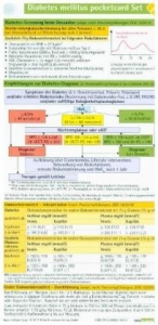 Diabetes mellitus pocketcard Set - Siegel, Erhard