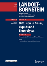 Diffusion in Gases, Liquids and Electrolytes - Jochen Winkelmann