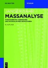 Massanalyse - 