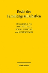 Recht der Familiengesellschaften - 