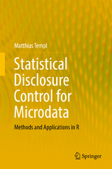 Statistical Disclosure Control for Microdata - Matthias Templ