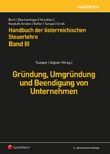 Handbuch der österreichischen Steuerlehre, Band III - Friedrich Fraberger, Michael Zwick-Pevny, Sabine Urnik, Michael Tumpel, Isabell Krug, Pavel Knesl, Daniel Hofer, Romuald Bertl, Katharina Geweßler, Alexander Herbst, Sabine Kanduth-Kristen, Andreas Kapferer, Rolf Kapferer, Harald Moshammer, Rainer Partl, Eva Rohn, Helga Rohner, Rudolf Steckel, Alexandra Wittmann