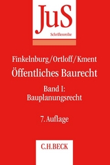 Öffentliches Baurecht Band I: Bauplanungsrecht - 