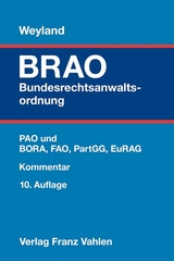 Bundesrechtsanwaltsordnung - 