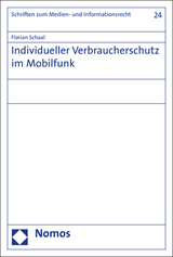 Individueller Verbraucherschutz im Mobilfunk - Florian Schaal