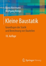 Kleine Baustatik - Horst Herrmann, Wolfgang Krings