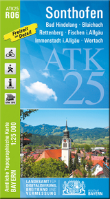 ATK25-R06 Sonthofen (Amtliche Topographische Karte 1:25000) - 